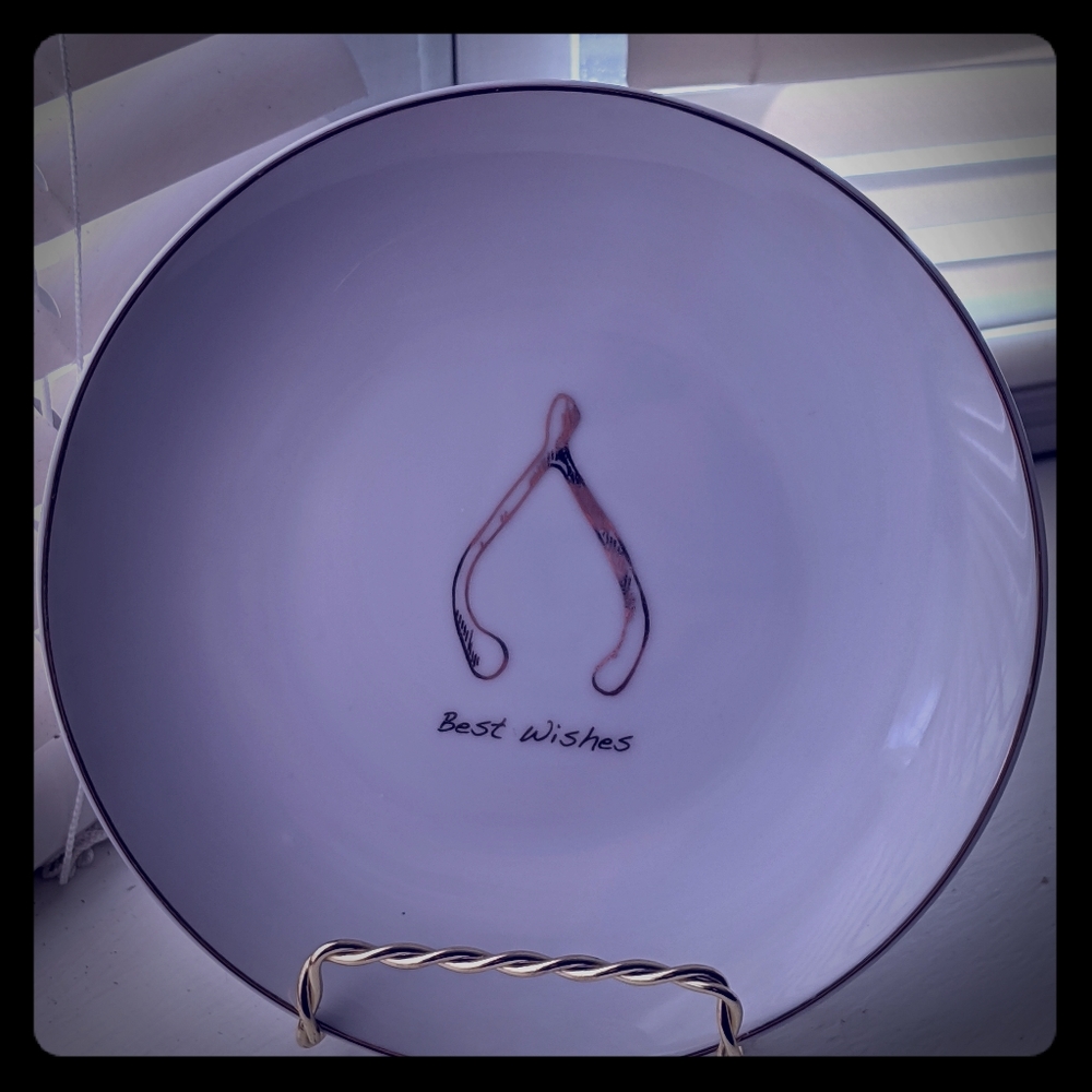 Prima Design USA "Best Wishes" Saucer